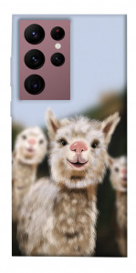 Чехол Funny llamas для Galaxy S22 Ultra