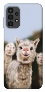 Чохол Funny llamas для Galaxy A13 4G