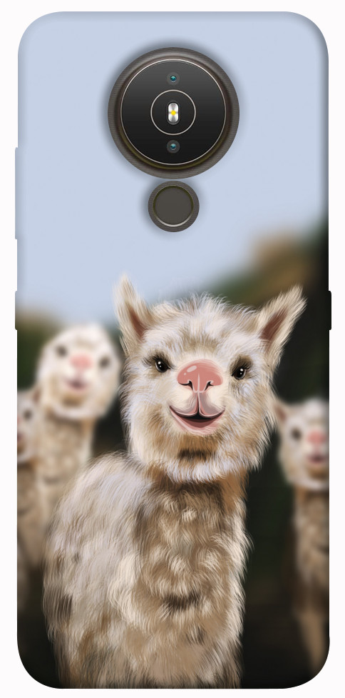 

Чохол Funny llamas для Nokia 1.4 1380563