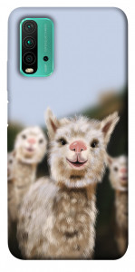 Чехол Funny llamas для Xiaomi Redmi 9T