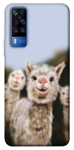 Чехол Funny llamas для Vivo Y51a