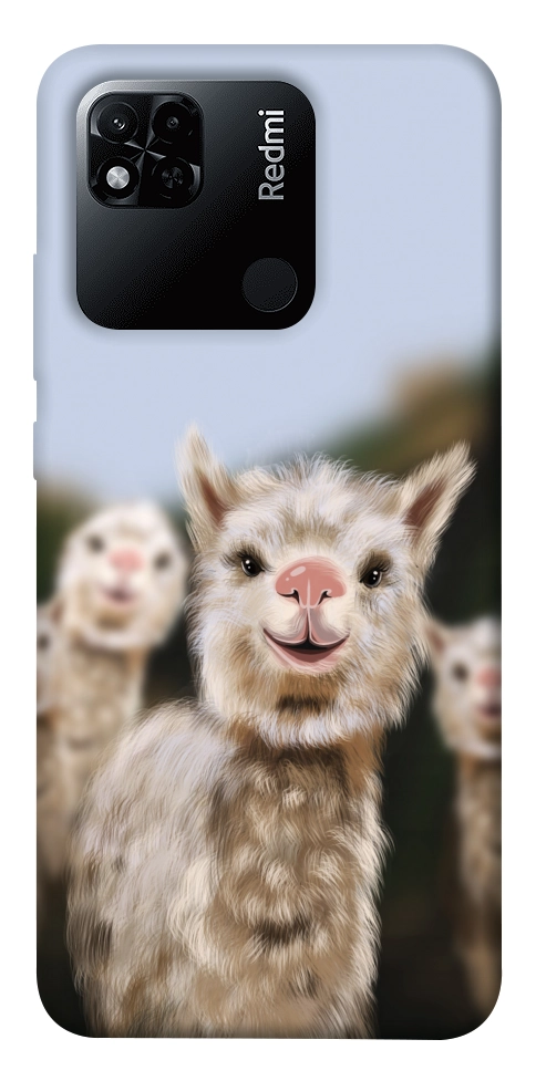 Чохол Funny llamas для Xiaomi Redmi 10A