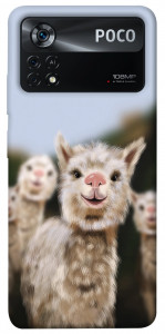 Чехол Funny llamas для Xiaomi Poco X4 Pro