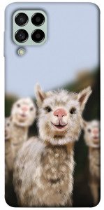 Чохол Funny llamas для Galaxy M53