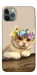 Чохол Cat in flowers для iPhone 11 Pro