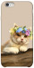 Чохол Cat in flowers для iPhone 6