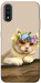 Чехол Cat in flowers для Galaxy A01