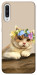 Чохол Cat in flowers для Galaxy A50 (2019)