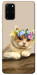 Чохол Cat in flowers для Galaxy S20 Plus (2020)