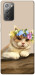 Чохол Cat in flowers для Galaxy Note 20