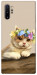 Чохол Cat in flowers для Galaxy Note 10+ (2019)