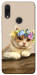 Чехол Cat in flowers для Xiaomi Redmi Note 7