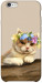 Чехол Cat in flowers для iPhone 6S Plus