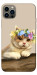 Чехол Cat in flowers для iPhone 12 Pro