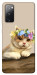 Чохол Cat in flowers для Galaxy S20 FE