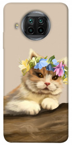 Чохол Cat in flowers для Xiaomi Mi 10T Lite