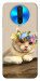 Чехол Cat in flowers для Xiaomi Redmi K30