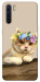 Чохол Cat in flowers для Oppo A91