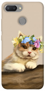 Чехол Cat in flowers для Xiaomi Redmi 6