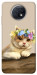 Чехол Cat in flowers для Xiaomi Redmi Note 9T