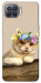 Чохол Cat in flowers для Oppo Reno 4 Lite