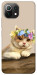 Чехол Cat in flowers для Xiaomi Mi 11 Lite