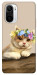 Чехол Cat in flowers для Xiaomi Redmi K40