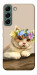 Чехол Cat in flowers для Galaxy S22