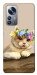 Чехол Cat in flowers для Xiaomi 12