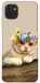 Чохол Cat in flowers для Galaxy A03