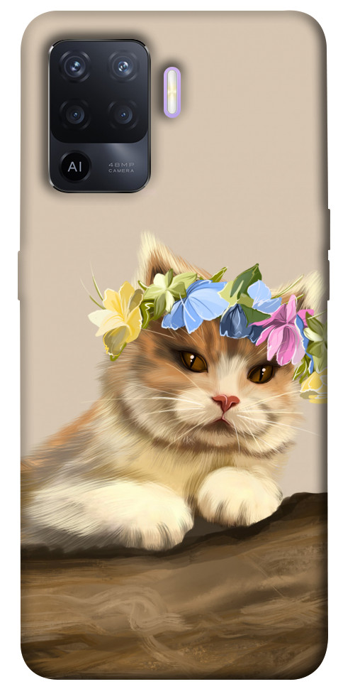 

Чохол Cat in flowers для Oppo A94 1380798