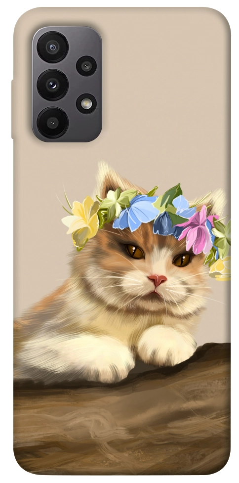 Чехол Cat in flowers для Galaxy A23