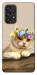 Чохол Cat in flowers для Galaxy A53