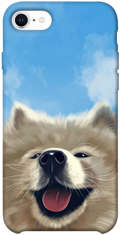 Чехол Samoyed husky для iPhone SE (2020)