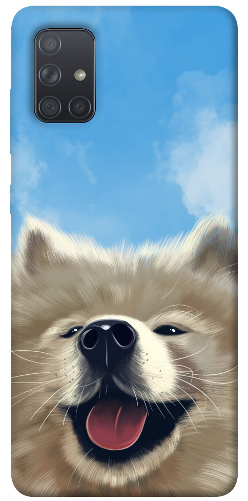 Чохол Samoyed husky для Galaxy A71 (2020)