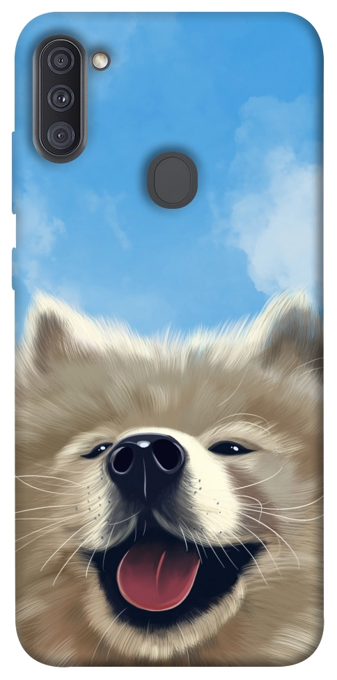 Чехол Samoyed husky для Galaxy A11 (2020)