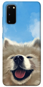 Чехол Samoyed husky для Galaxy S20 (2020)