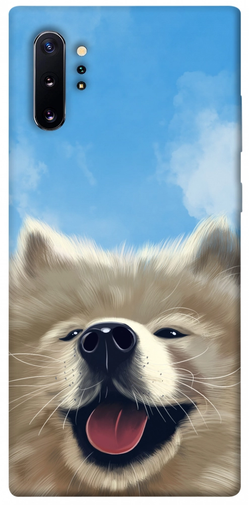 Чехол Samoyed husky для Galaxy Note 10+ (2019)