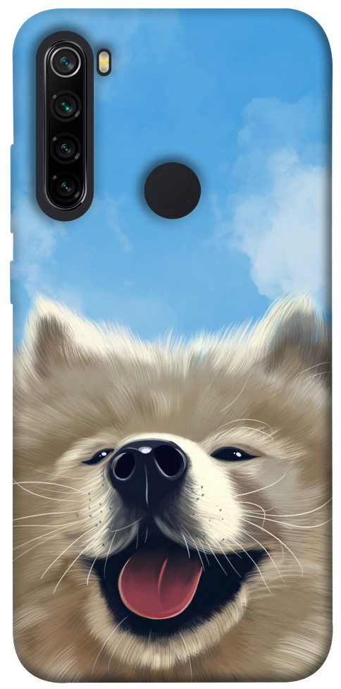 Чохол Samoyed husky для Xiaomi Redmi Note 8