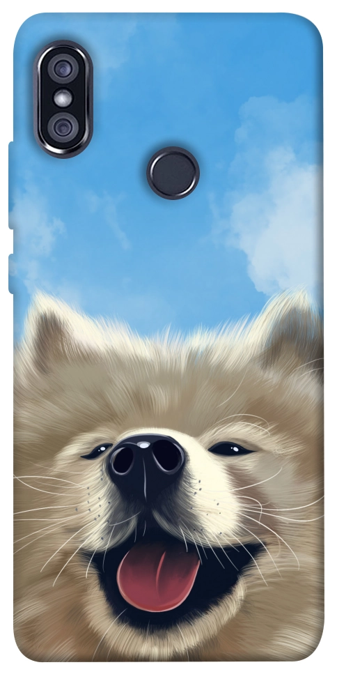 Чохол Samoyed husky для Xiaomi Redmi Note 5 (Dual Camera)