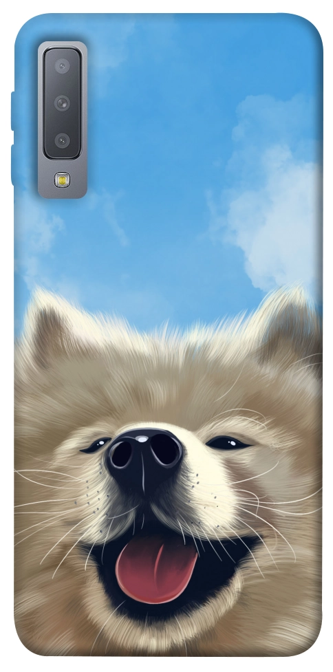 Чехол Samoyed husky для Galaxy A7 (2018)