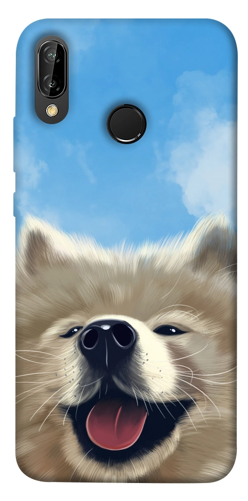 Чехол Samoyed husky для Huawei P20 Lite