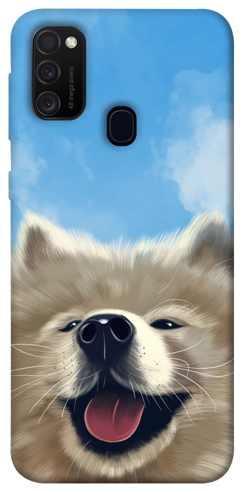 Чохол Samoyed husky для Galaxy M30s