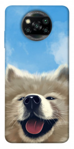 Чехол Samoyed husky для Xiaomi Poco X3 NFC