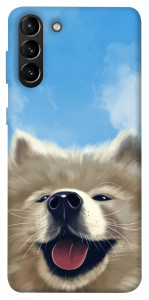 Чохол Samoyed husky для Galaxy S21+