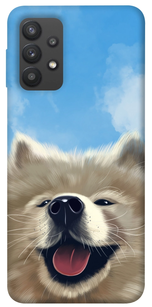 Чохол Samoyed husky для Galaxy A32 4G