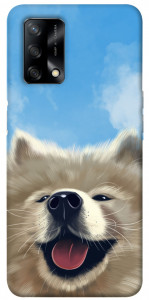 Чохол Samoyed husky для Oppo A74 4G