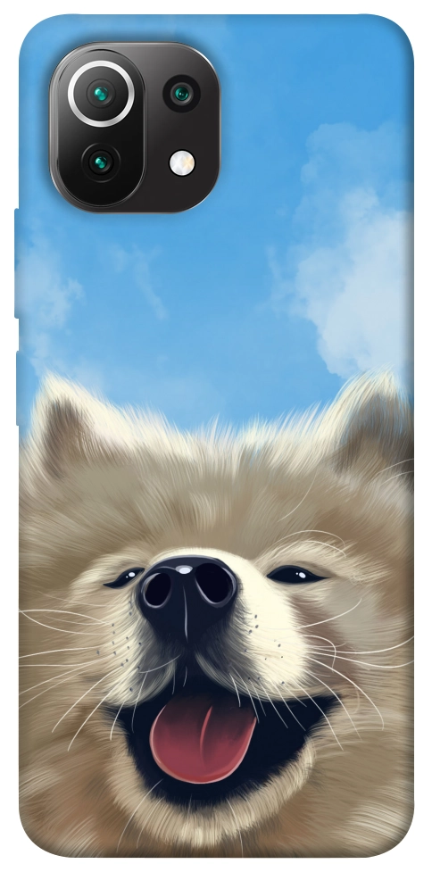 Чехол Samoyed husky для Xiaomi Mi 11 Lite