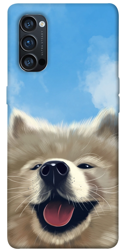 Чехол Samoyed husky для Oppo Reno 4 Pro 5G