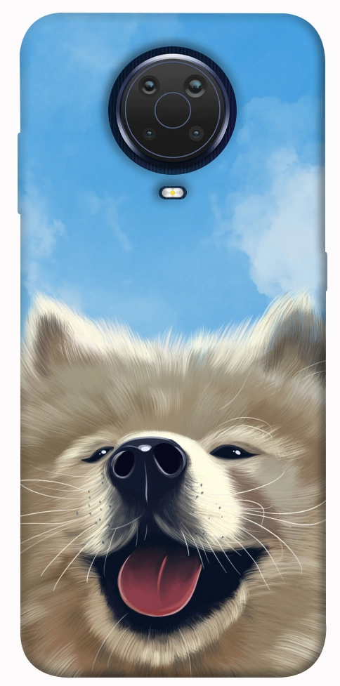 Чохол Samoyed husky для Nokia G20